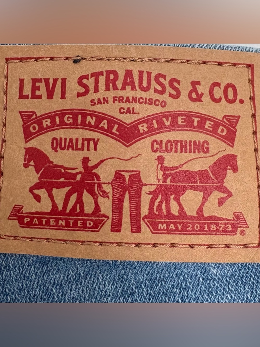 LEVI’S 🇺🇸 311SHAPING SKNY CAPRI Womens W32 MR Jeans Soft Relaxed Feel Light Wash - Picture 5 of 16
